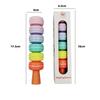 1 Pieces 6 Color Lytwtw's Cute Kawaii Macaron Biscuit Candy Color Highlighter Office School Supplies Gift