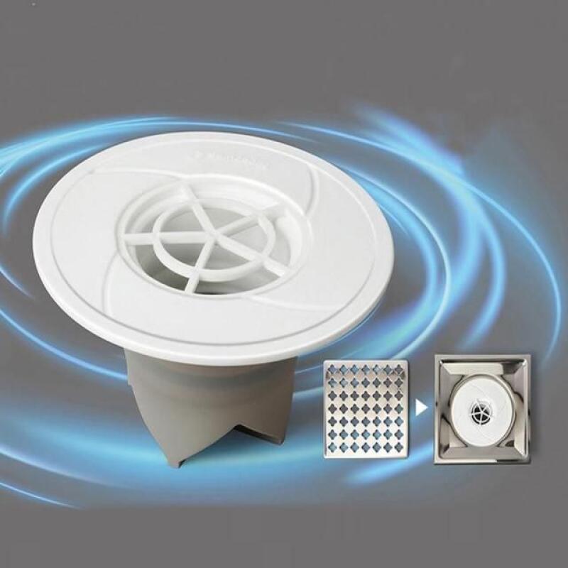 1 small odor-blocking silicone drain trap