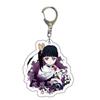 No Kimetsu Yaiba Tanjiro Nezuko Zenitsu Love Pillar Hashira Acrylic Keychain Anime Keychain Accessories For Kids Adults Children's Birthday Gift