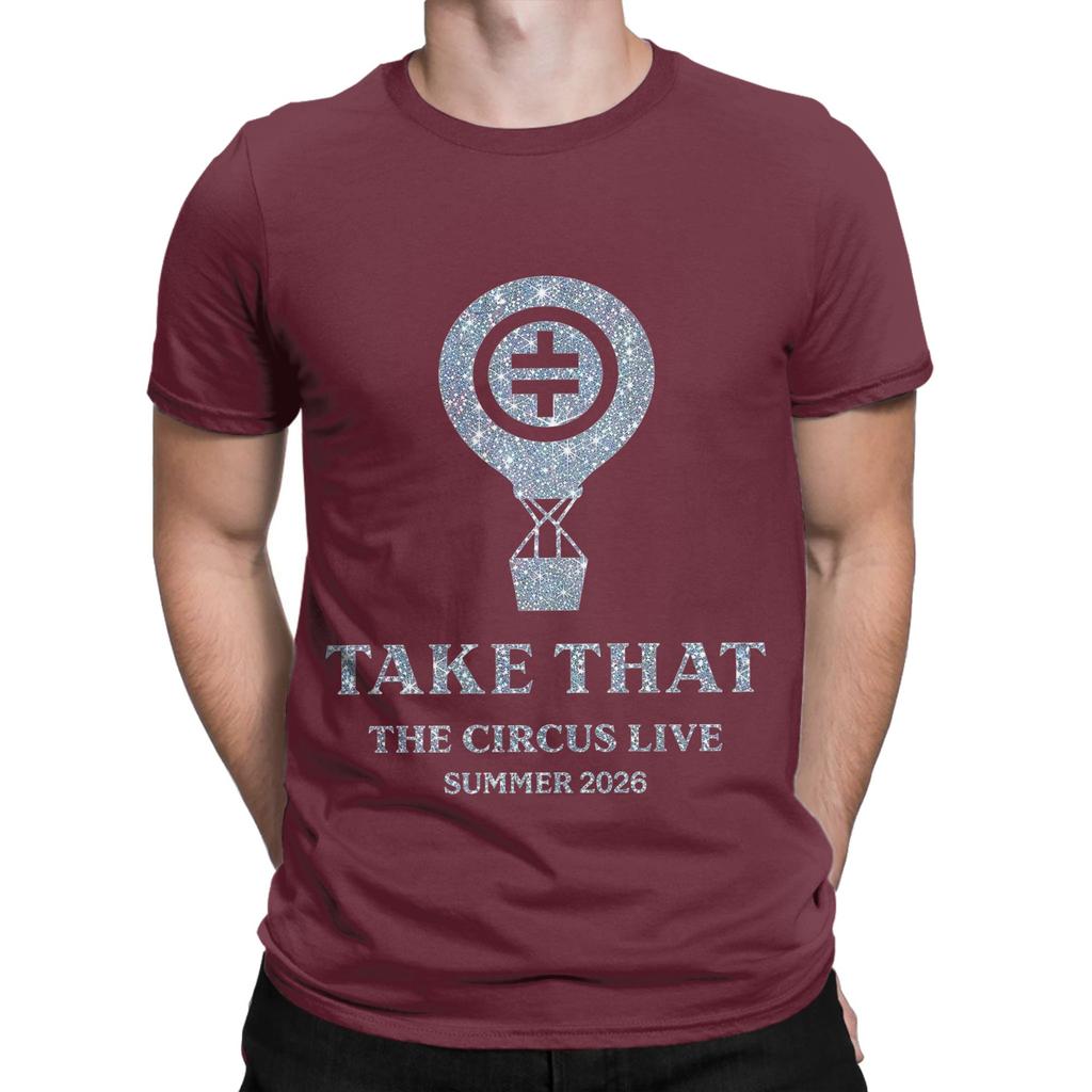 Take That The Circus Live Tour 2026 Graphic Printed T Shirt For Unisex Unisex Pure Cotton Tee Shirt Clothing