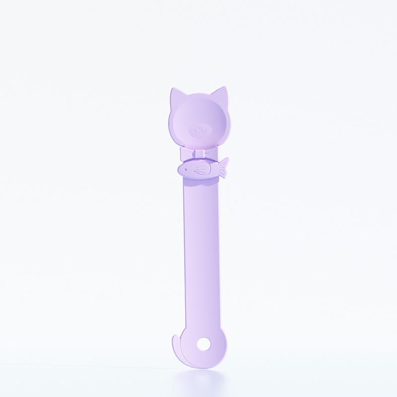 

New Cat Treat Squeeze Spoon - Mess-Free Pet Feeding Tool for Cats, Snack Scoop, and Essential Pet Supplies фіолетовий