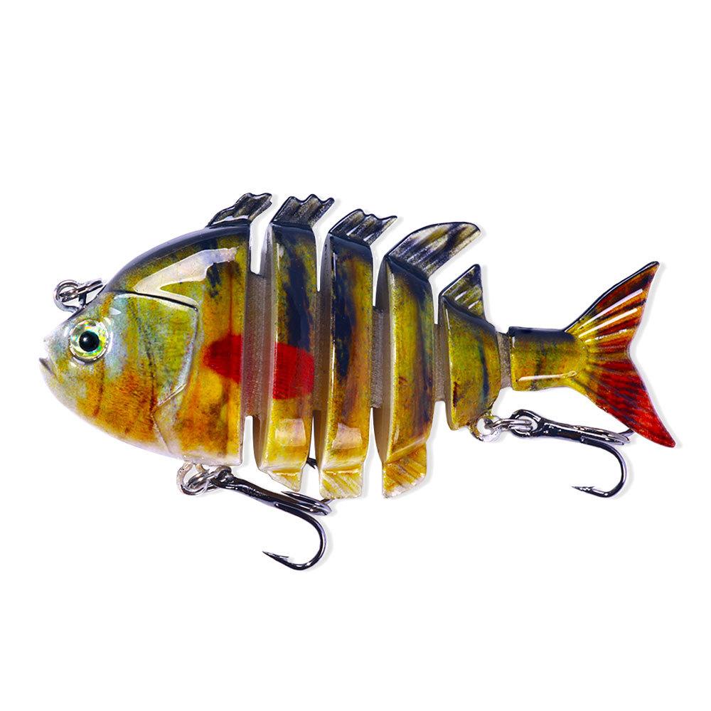 Fishing Lures Multi Jointed Swimbait Crank Bait Slow Sinking Bionic Artificial Bait Freshwater Saltwater Trout Bass Fishing Acce