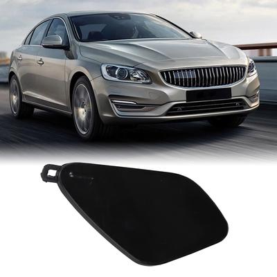 Pour Volvo Pour S90 Pour V90 17 19 Cache d'œil de trou de crochet de remorquage de pare-chocs avant Capuchon Pièce en plastique non peinte Numéro de pièce 39839818