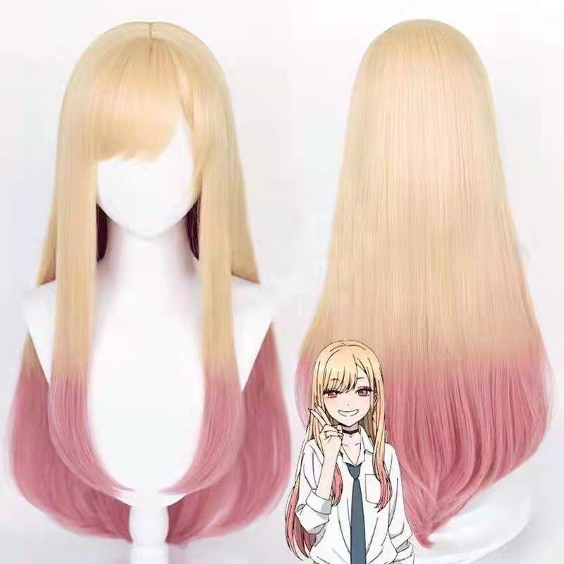 Dressup Anime My Darling Cosplay Costume Cos Wig Maid Party Girls Tie Collar