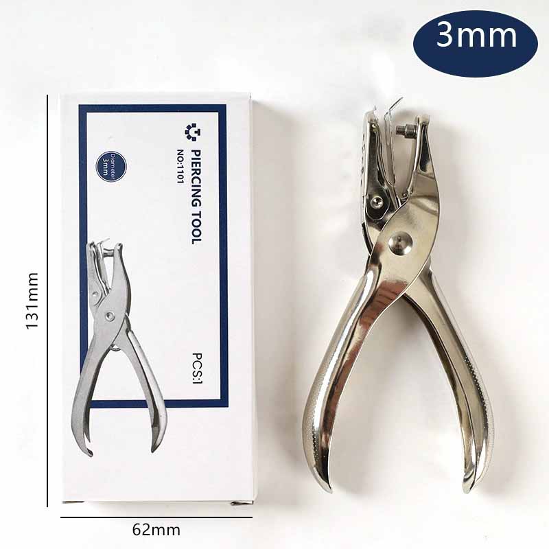 

Металлический дырокол на одно отверстие, сверхпрочный ручной дырокол для листов для папок, школьные и офисные принадлежности, ручной дырокол 6mm