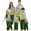 Parent-child Christmas Print Home Suit Long-sleeved Top And Pants
