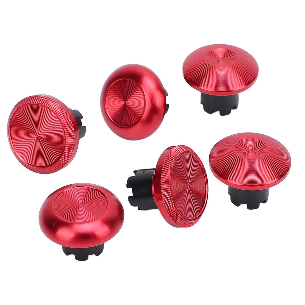 Thumbstick Caps Replacement Kit for Edge Controller Aluminum Alloy Metal Joystick Stick Grip Cap