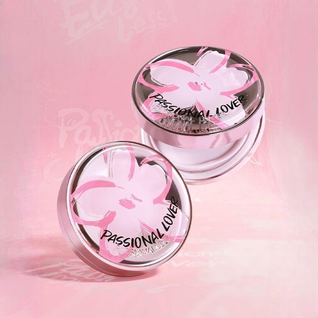 PASSIONAL LOVER - Velvet Blur Lasting Cushion Foundation with Refill Graffiti Edition - 3 Shades 02 Natural (with refill) - 14g*2