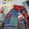 Men's Winter Plus Velvet Thick Knit Hong Kong Style Christmas Sweater - Loose Trendy Design for Couples