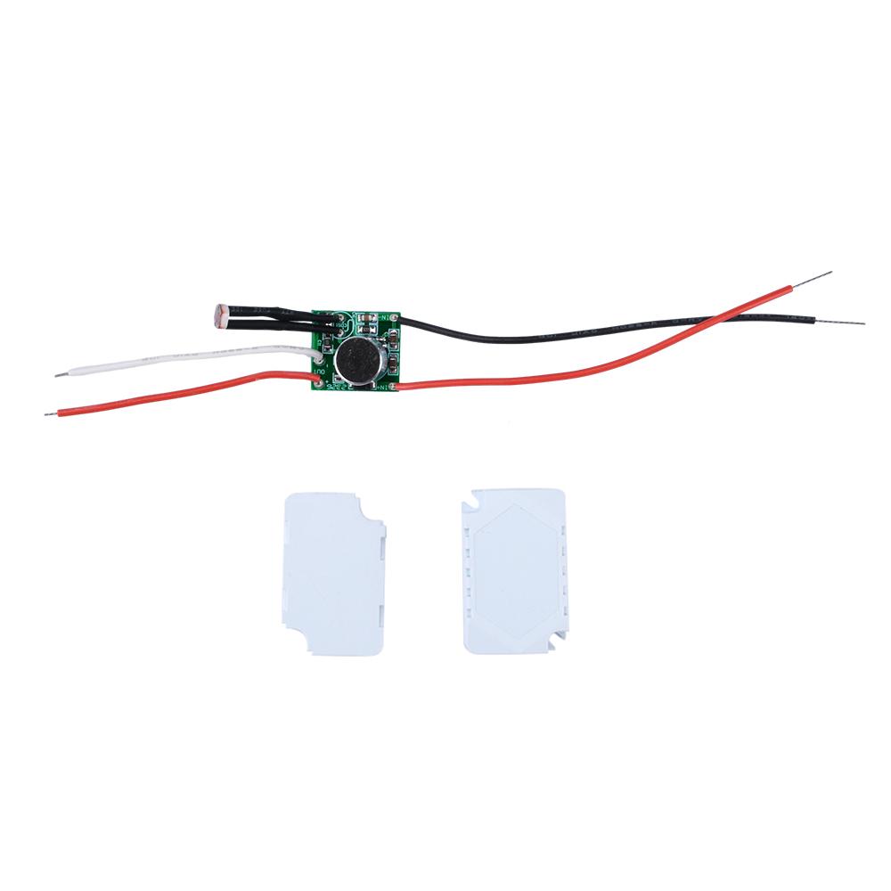 DC3-30v Low-voltage Sound Light Control Switch Module Digital Display Controller Module 60W 50-60HZ Switch Circuit Board