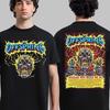 The Offspring North American Tour 2025 Electric Skeleton With Tour Dates T-Shirt