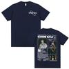 Rap Singer Cris MJ Album Tour Pattern Tshirt 2026 Summer New Men Clothing Harajuku High Street Y2K Tshirt Mens Cotton Tshirt