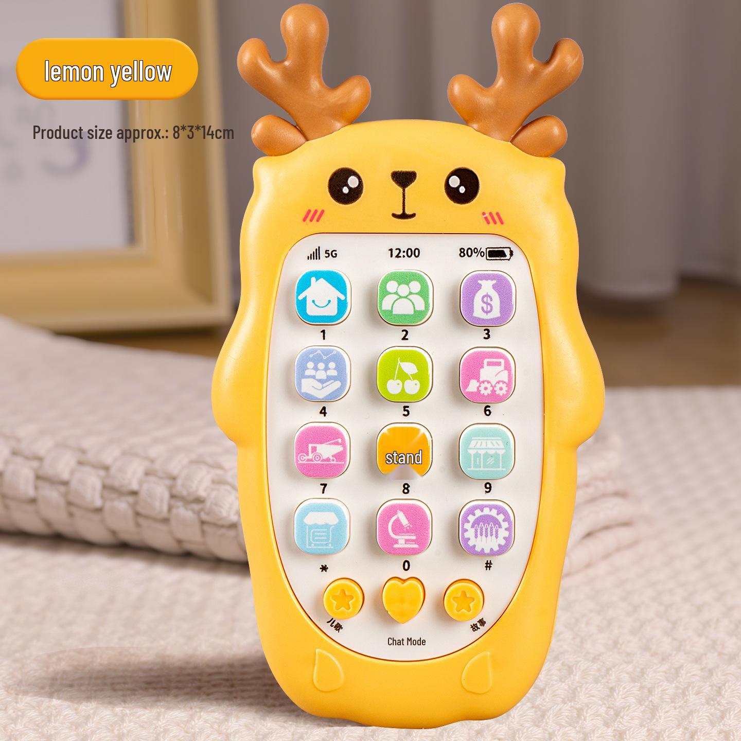 

Baby Teether & Musical Learning Phone Toy
