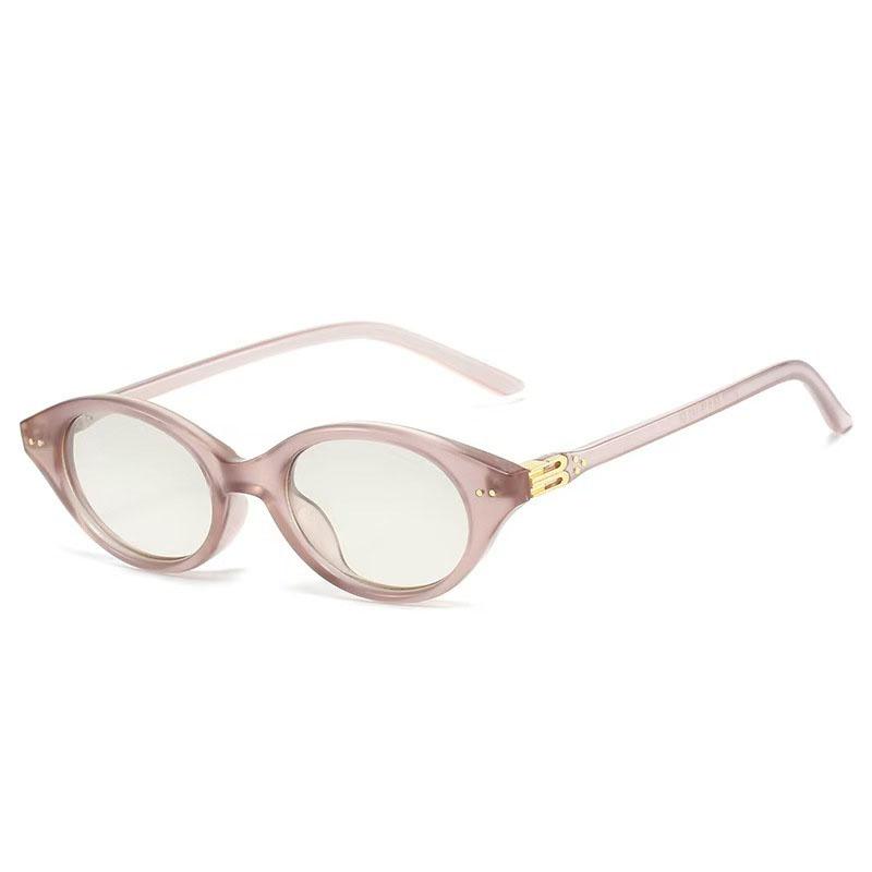 Fashion Sunglasses Women Oval Anti Glare Korean Style Sun Glasses UV Protection Travel Men Women