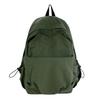 Schoolbag New Fashion Solid Color Backpack Female College School Bag Male Computer Bag High School Travel Bag Junior High School Backpack