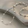 VENTFILLE Colier cu Mărgele Geometrie din Argint Sterling 925 pentru Femei Fată Design Coreean Colier Versatil Bijuterii Dropship Vânzare cu Ridicata
