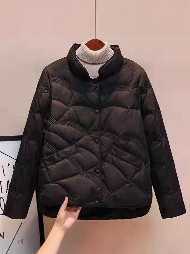 Chice leichte Daunenjacke für Damen - Trendiger Herbst/Winter Stehkragen Bestseller