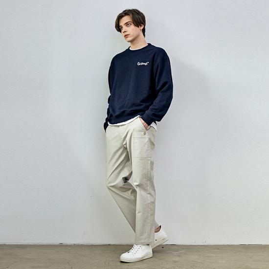 Out Pocket Straight Fit E-BAND Pants CXS24SWPT206 BEI