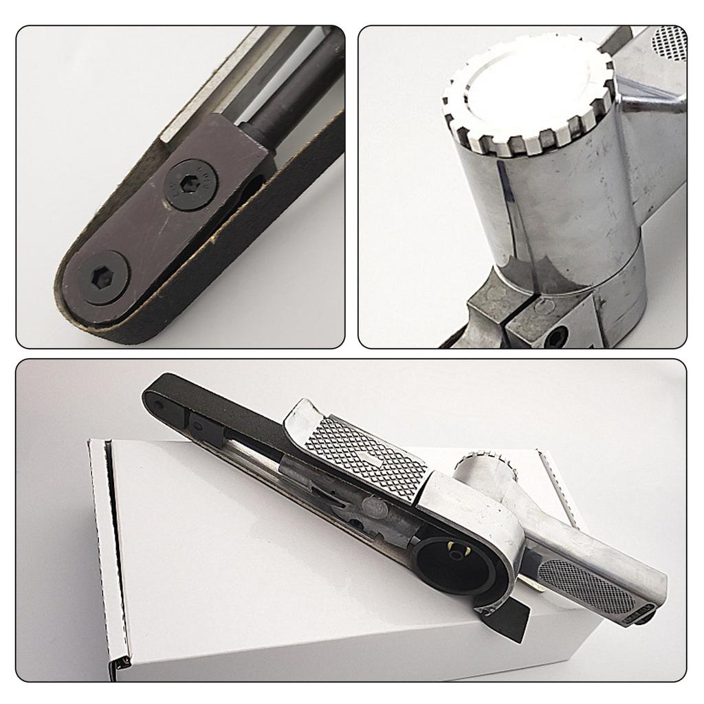 20*520mm Pneumatic Sand Belt Machine Front Guide Wheel Support Rod Combination Sander Accessories Industrial Abrasive Tool