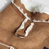 with Traction Warm Dog Winter Waistcoat Comfortable Wind Breaker Thicken Dog Coat Sleeveless Dog Vest Jacket For Cold Weather