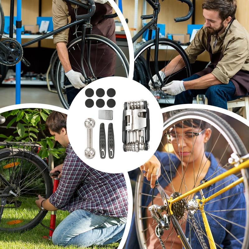 Cycling Wrench Set Multi-Function Hexagonal Tool Professional Tire Chain Cutting Tool Hex Tool Road Cycling Outdoor Adventures
