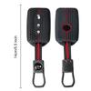 2 Button Silicone Key Case Cover For Nissan Qashqai Micra Juke X-Trail Navara Note Tiida Keyless Fob Shell Skin Holder Protector