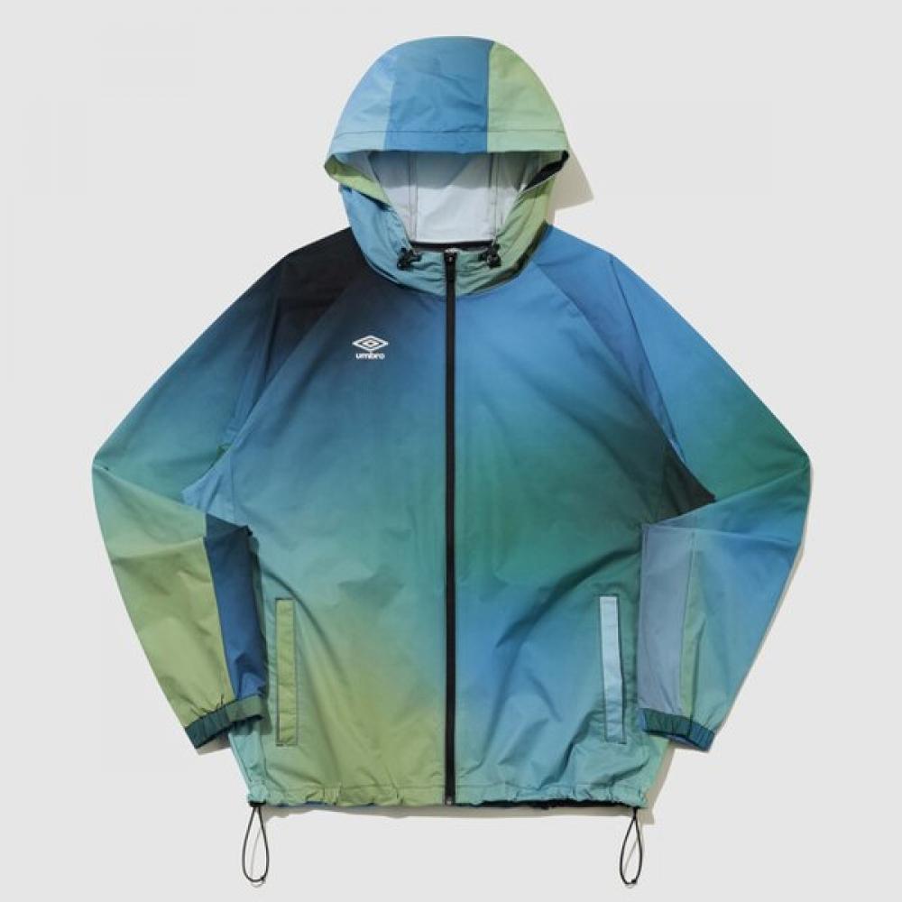 Umbro Lightweight Stretch Hooded Windbreaker Jacket Ur124sjk31