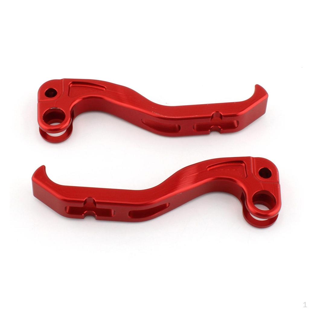 2 Pieces Brake Clutch Lever Hand Levers, Left & Right Levers for X/S Motorcycle