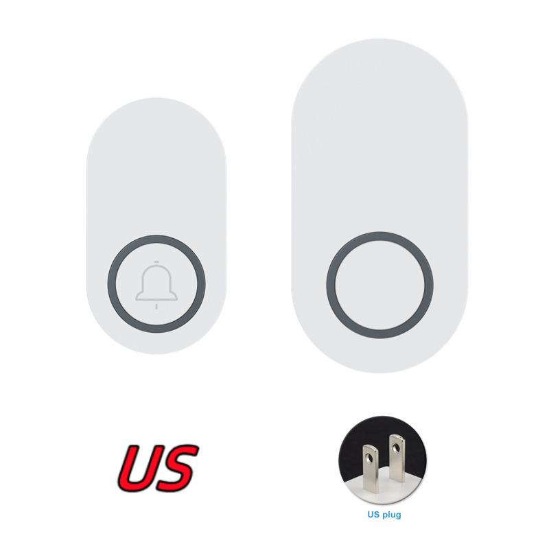 Wireless Doorbell Home Spontaneous Electronic Light Long-distance Wireless Remote Control Doorbell Caller