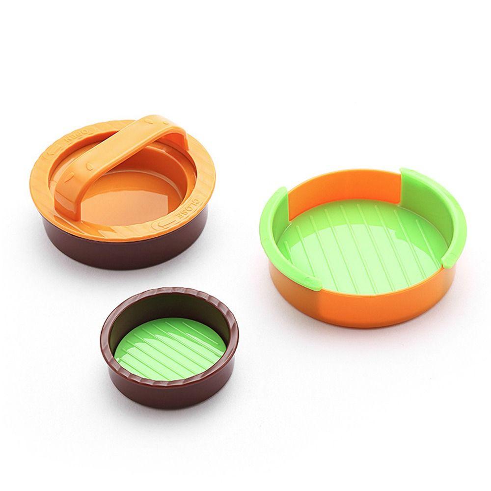 Manual Burger Press Patty Mold Circular Meatloaf Pressing Mold Hamburger Maker Patty Maker  Canteen
