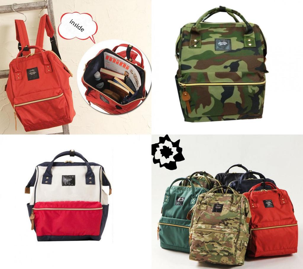 Students Canvas Fashion Backpack Unisex High Quality Waterproof School Bag