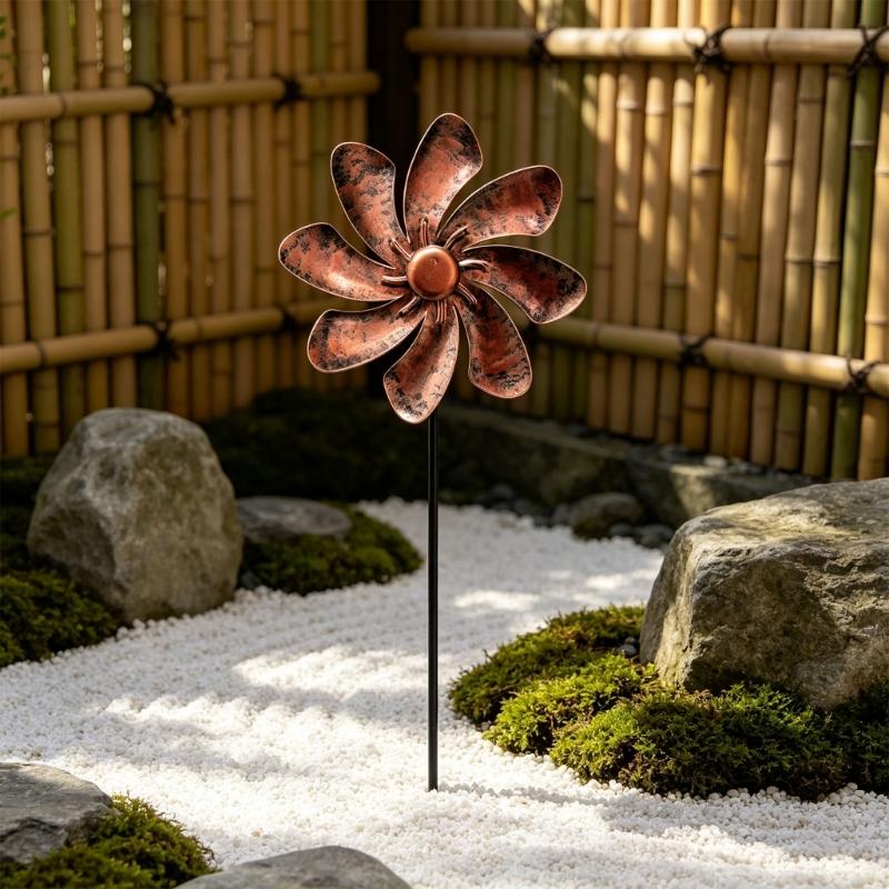 Garden Yard Wheel Stake, Iron Piece for Home Yard Use, Flower Bed Rows, Lawn Line, and Turning Detail Display Use
