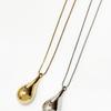 August Harmony Water Drop Necklace / 2color