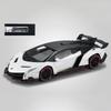 1/24 Lamborghini Veneno Limited Edition Supercar Alloy Diecast Metal Model Car Sound and Light Pull Back Children Toy Car Decoration Hobbies