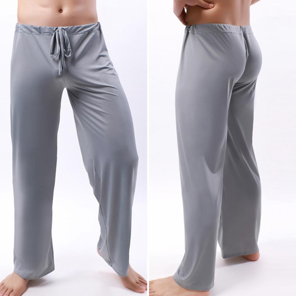 Pantaloni da Yoga da Uomo Vita Bassa Coulisse Dritti Larghi Sottili Sportivi Vita Elastica Comoda Taglie Forti Pantaloni Sportivi da Uomo Tessuto da Uomo