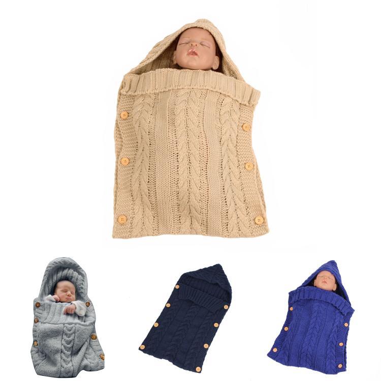 Baby Knitted Sleep Sack With Buttons For Infant Toddler Comfort And Warmth