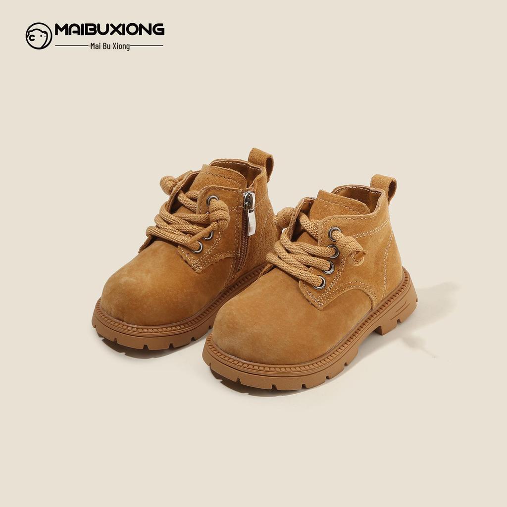 Winter Toddler Boots: Cotton Baby Walker & Martin Boots with Plush Lining