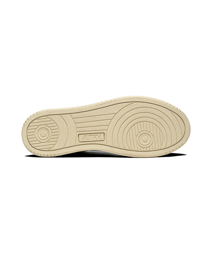 Autry Medalist Ziegenleder Sneaker Grau