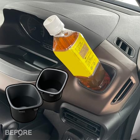 

Set of 2 Drink Holders (Left and Right) for Citroen Berlingo, Peugeot Rifter, and Fiat Doblo (Post-Minor Change Compatible)