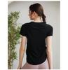 Women's Quick-Dry Short Sleeve Yoga Top - Loose Fit, Nylon, Summer Sportswear