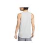 Nike Dri-FIT Miler Einfarbig Laufen Lässig Locker Bequem Kühl Atmungsaktiv Rundhals Ärmellos Tanktop Herren Oberteile Grau DV9322-097