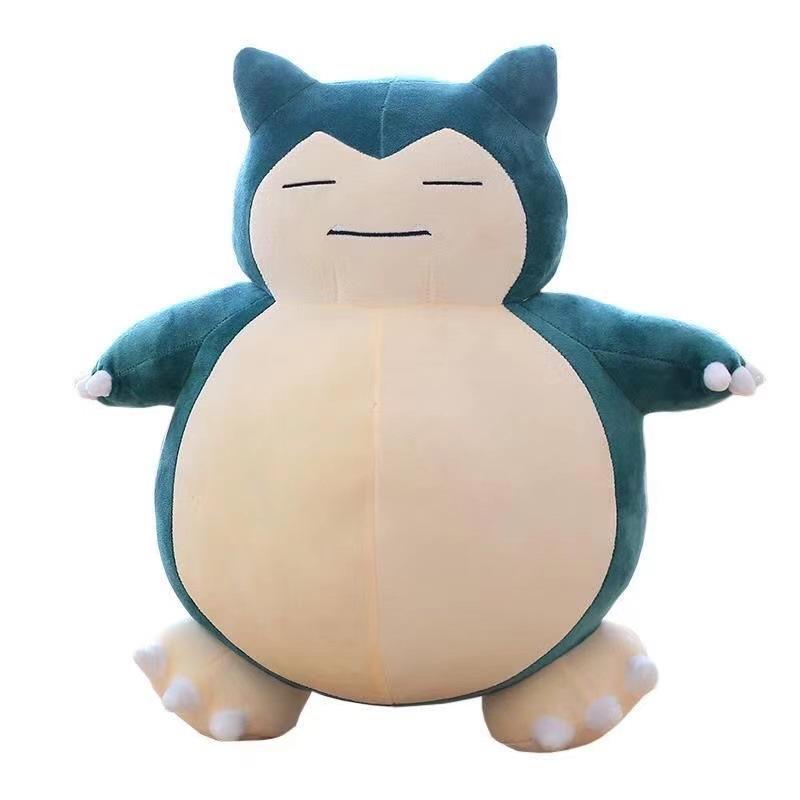 30cm Snorlax Plush Toys Cartoon Japan Anime Monster Elf Plush Doll Soft Stuffed Animal Doll Birthday Gift for Girls