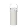 Stylish Liter Water Direct with Easy to Vacuum Stainless Steel White 1.2 Bottle, Insulated, Lightweight, Cold/Insulated, Drinking, Straw, Dual-Use,