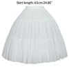 Women Crinoline Petticoat Adjustable Hoop Skirt Ball Gown Half Slips Girls Short Underskirt for Wedding Bridal Dress