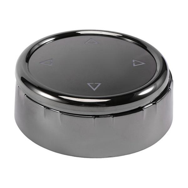 8-Color ABS Black Ceramic Multimedia Knob for BMW Center Console