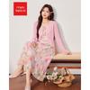 IEF 2026 Summer Floral French Style Long Dress