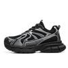 Men's shoes platform dad shoes men's summer new mesh breathable casual shoes sports running shoes platform heightening shoes
