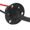 Langlebiger 2-Leiter Elektrischer Schleifring 20A 250 U/min Kapsel-Schleifring Rotierender Kollektorring Elektrische Prüfgeräte
