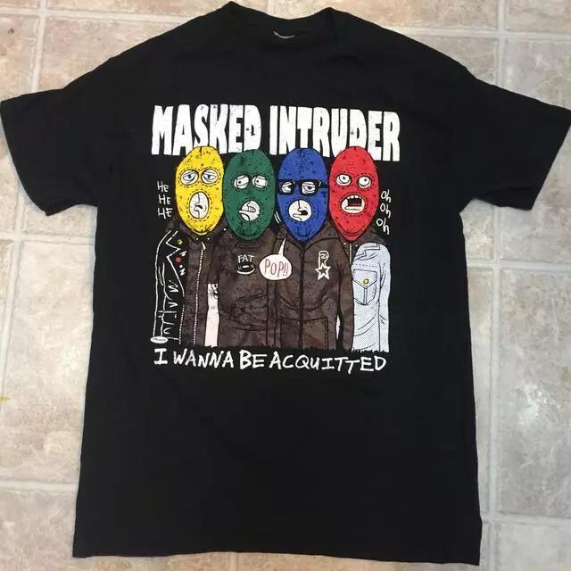 Collection Masked Intruder Band Funny Tshirt All Size S to 5XL Unisex T-Shirt S