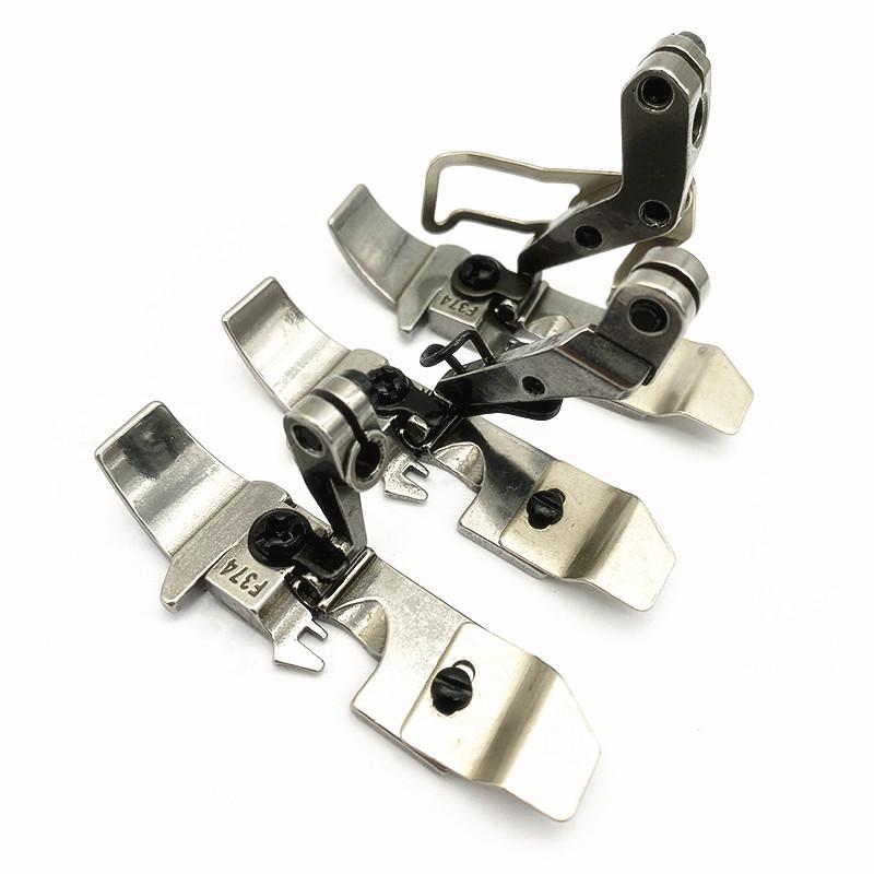 6714 Overlock Machine Jack Sewing Machine Embedded Presser Foot Four-Wire Presser Foot With Groove 700 800 Inlaid Rope With Line